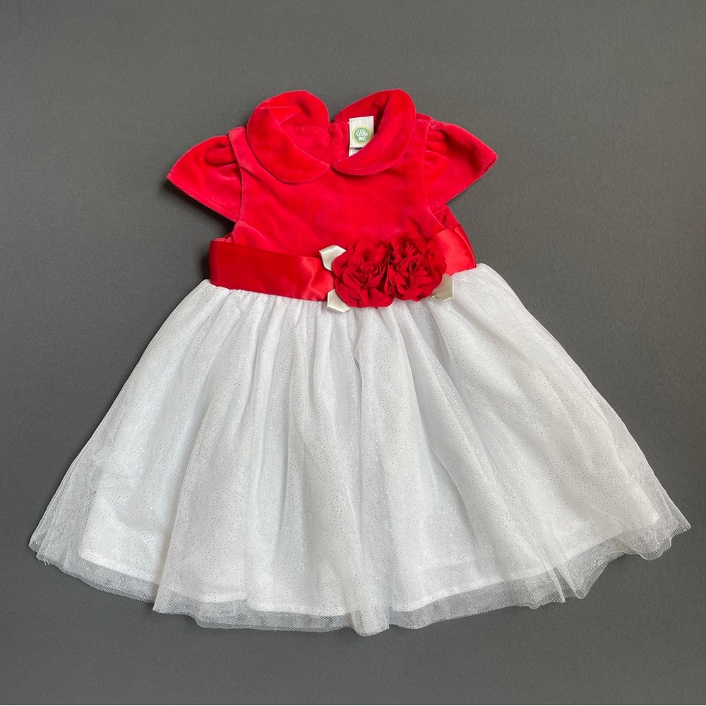 Little Me Red Baby Garment